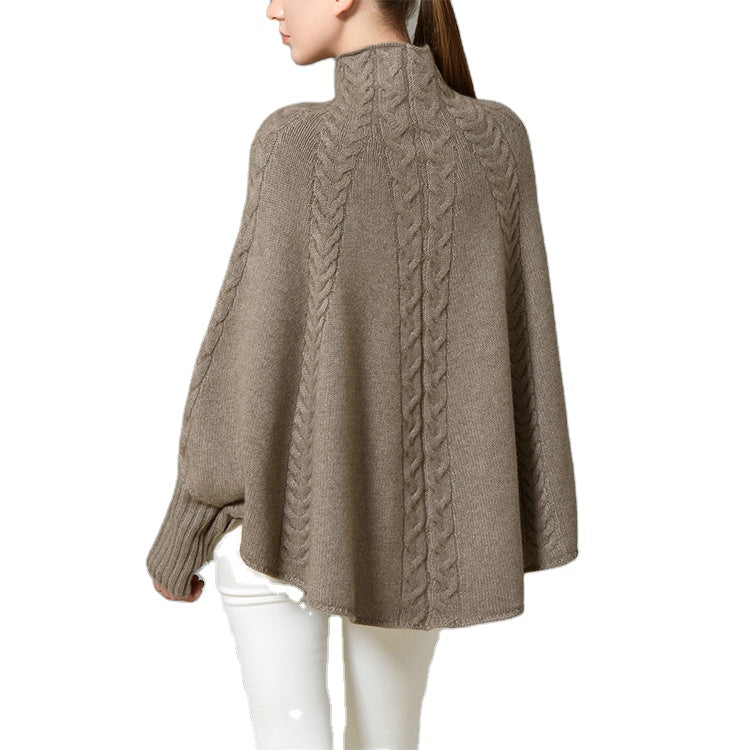 Best seller custom poncho custom cashmere sweaters