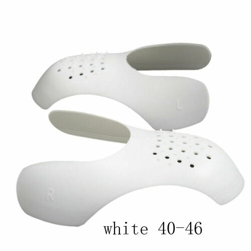 1 Pair Shoes Shields for Sneaker Anti Crease Wrinkled Fold Shoe Support Toe Cap Sport Ball Shoe Head Stretcher Shaper Protector
