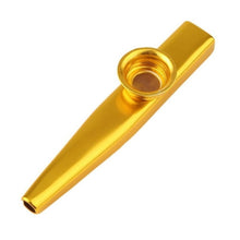 Load image into Gallery viewer, Simple Design Lightweight Kazoo Aluminum Alloy Metal For Guitar Instrument Music Lovers Instrument 4 Colors
