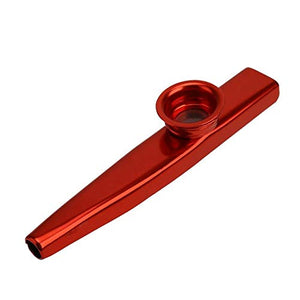 Simple Design Lightweight Kazoo Aluminum Alloy Metal For Guitar Instrument Music Lovers Instrument 4 Colors