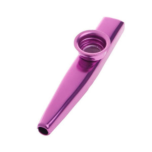 Simple Design Lightweight Kazoo Aluminum Alloy Metal For Guitar Instrument Music Lovers Instrument 4 Colors